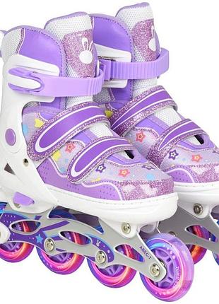 Ролики inline t-rex s (30-33) puple