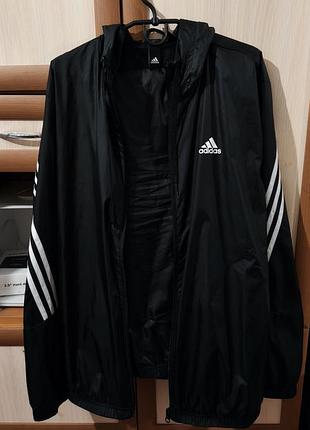 Спортивный костюм adidas черный размер s. б/у.