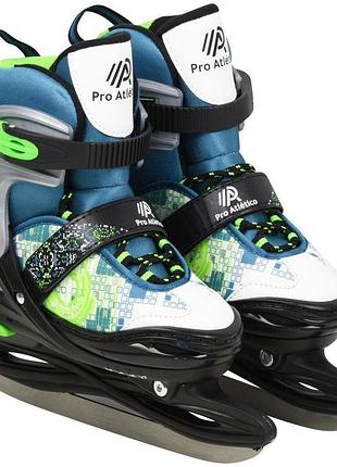 Ледовые коньки pro atletico l (38-41) green