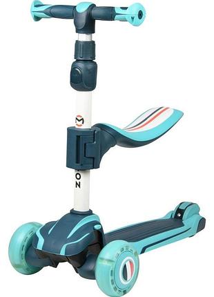Самокат-толкар maraton flex blue-green