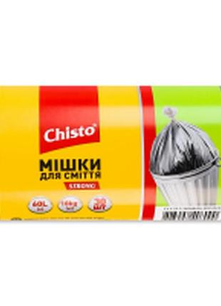 Chisto мішки для сміття strong 60лх30шт