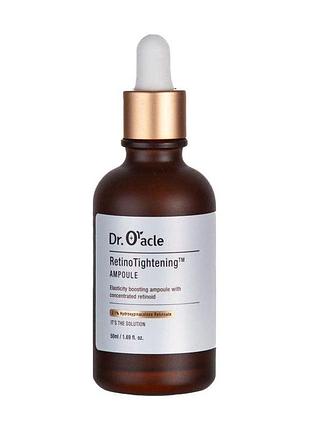 Сироватка для обличчя омолоджуюча з ретинолом нового покоління dr. oracle retino tightening ampoule 50ml