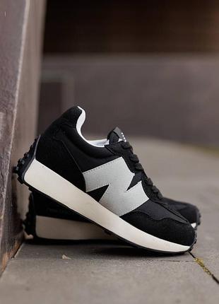 Кросівки new balance 327 black white nd