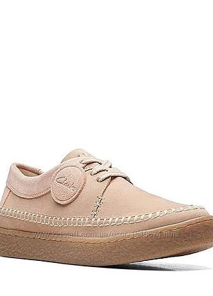 Р.37 clarks женские кожаные кроссовки оригинал