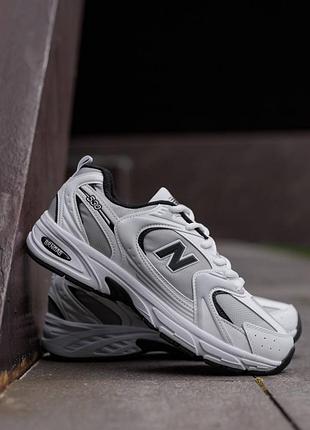 Кроссовки new balance 530 white silver black nd
