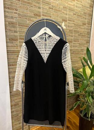 Дуже гарна чорно-біла сукня від zara