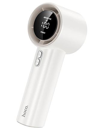 Портативный вентилятор hoco hx64 hurricane high speed handheld fan 3600 mah white