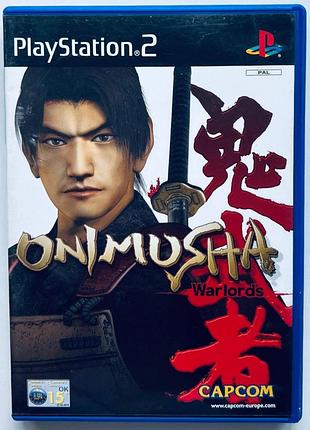 Onimusha: warlords, б/у, английская версия - диск для playstation 2