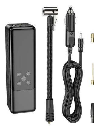 Автомобильный насос hoco zp5 may smart air pump black