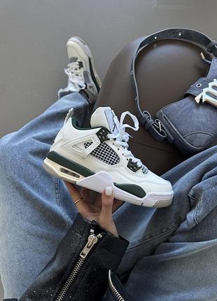 Air jordan retro 4 | oxidized green premium (1)