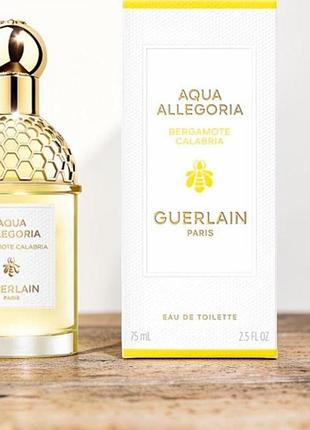 Туалетная вода guerlain aqua allegoria bergamote calabria 75 ml