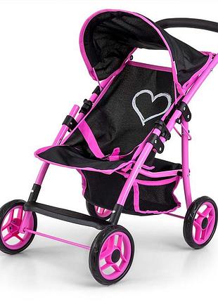 Коляска для ляльок milly mally natalie prestige black