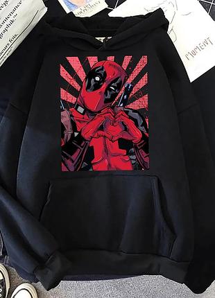 Худи с принтом "deadpool" дедпул 3