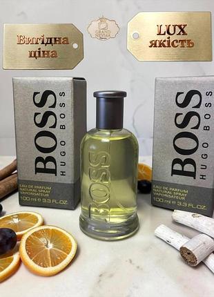 Мужская туалетная вода hugo boss bottled (хьюго босс боттлд) 100 мл. стойкий благородный аромат (деревные, пряные)