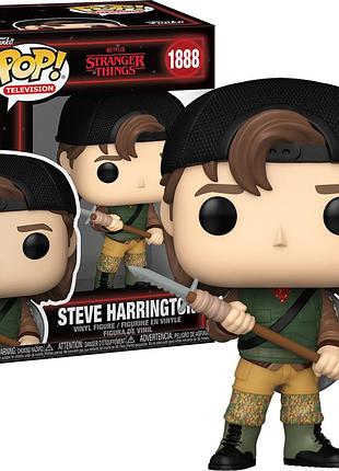 Фігурка funko pop фанко поп stranger things дуже дивні справи стів гаррінґтон зі списом 1888 steve harrington with spear