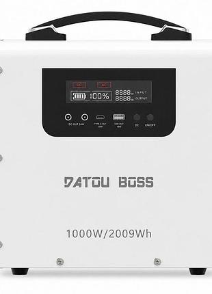 Lifepo4 2009 вт*ч зарядная станция datauboss портативная с низким уровнем шума