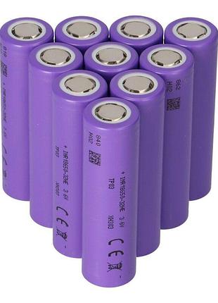 Літієвий акумулятор 18650 tenpower inr18650-32he 3200mah 10a (3.6v) li-ion original