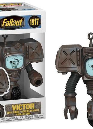 Фігурка funko pop фанко поп фолаут victor #1917 віктор сек'юритрон /fallout