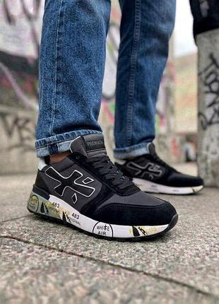 Premiata mick black/white