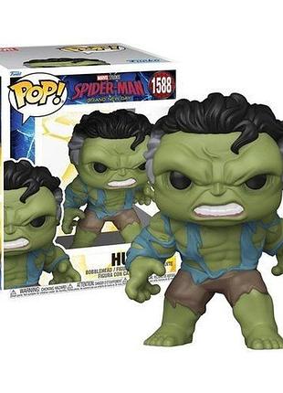 Фігурка funko pop marvel spider-man 1588 халк (15 см) hulk людина-павук новий день