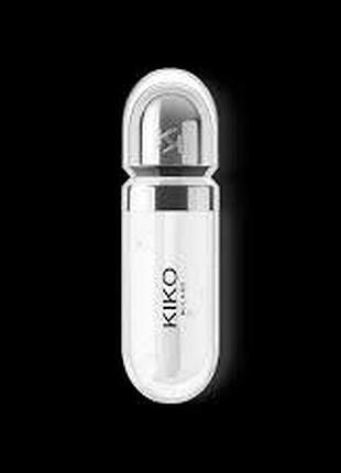 Блиск для збільшення губ kiko milano 3d hydra lipgloss 01 clear