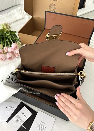 Coach tabby beige 3