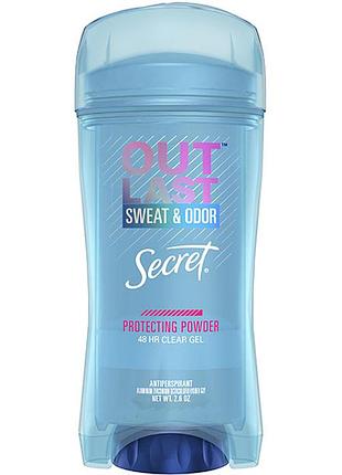 Дезодорант-антиперспірант гелевий secret outlast protection powder gel