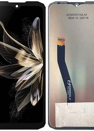 Дисплей + сенсор doogee blade 10 / 10 pro / 10 ultra black - p/n: qcg65hd1148_a0_02