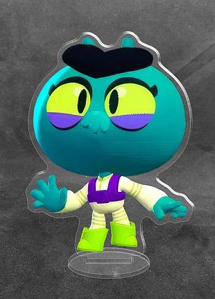 Акриловая коллекционная фигурка brawl stars ева (eve) 10 см