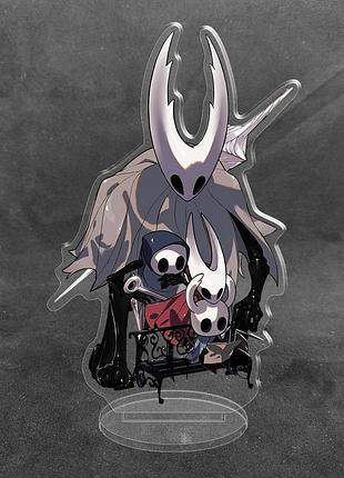 Акрилова колекційна фігурка hollow knight (полий лицар) (1) 15 см