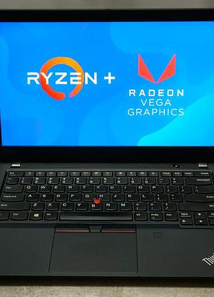 Lenovo thinkpad t495 ryzen 5 pro 3500u / 16gb / 512gb ssd / vega 8 / windows 11 pro - бизнес-ноутбук для работы и учебы