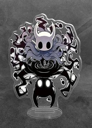 Акрилова колекційна фігурка hollow knight (полий лицар) лицар та його тінь (1) 10 см