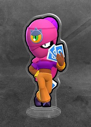 Акриловая коллекционная фигурка brawl stars тара 10 см