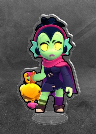 Акриловая коллекционная фигурка brawl stars виллоу 10 см