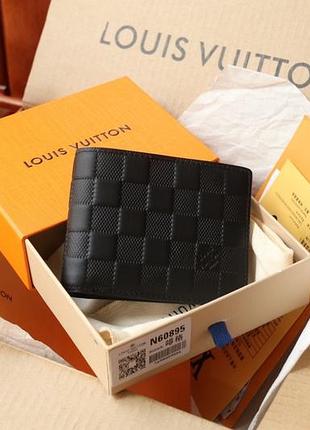 Louis vuitton гаманець чоловічий унісекс чорний