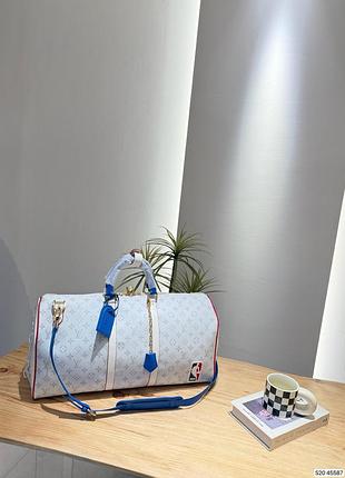 Сумка мужская спортивная louis vuitton keepall nba дорожная для спортзала