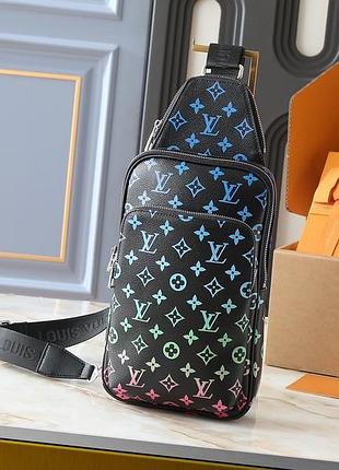 Louis vuitton avenue сумка чоловіча бананка через плече