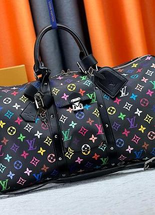 Сумка мужская louis vuitton keepall спортивная дорожная мужская женская