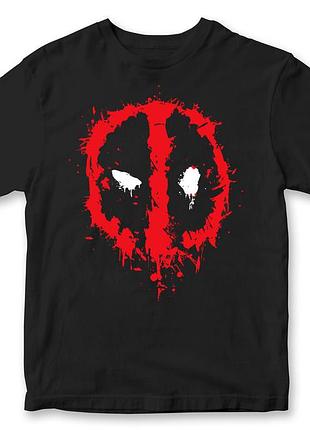 Футболка "deadpool" дедпул 5 черный, s