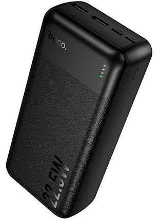 Портативное зу power bank hoco j159b essence 22.5w+pd20w 30000 mah black