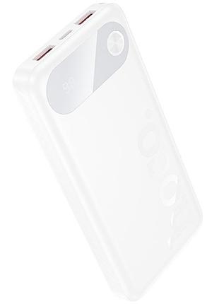 Повербанк hoco j154 victorious 22.5w+pd20w power bank 10000 mah white