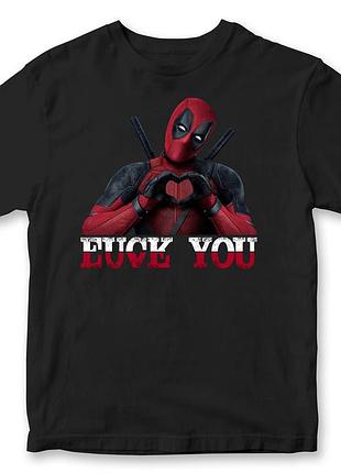 Футболка "deadpool" дедпул 2 черный, l