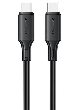 Дата кабель acefast c17-03 type-c to type-c 60w (1.2m) black