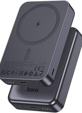 Портативний зп power bank hoco j160a original pd20w з бзп 10000 mah metal gray