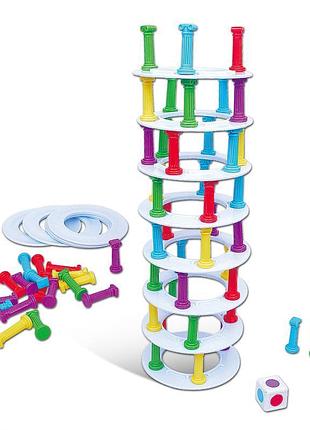 Настільна інтерактивна гра ummi 707-59 collapsing tower game blue