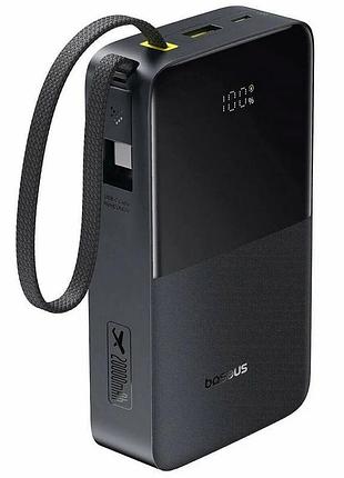 Повербанк baseus enerfill fc51 bipow2 pro 22.5w power bank 20000 mah black