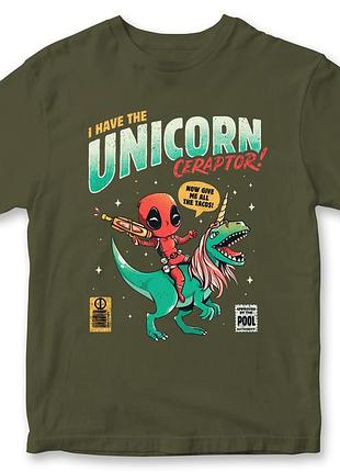 Футболка "deadpool" дедпул 4 хаки, xl