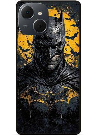 Силіконовий чохол бампер для tecno spark 40c з малюнком бетмен batman