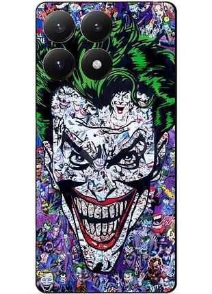 Силіконовий чохол бампер для xiaomi 15t з малюнком джокер joker