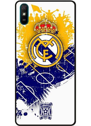 Силіконовий чохол бампер для huawei y5 2019 з малюнком реал мадрид real madrid